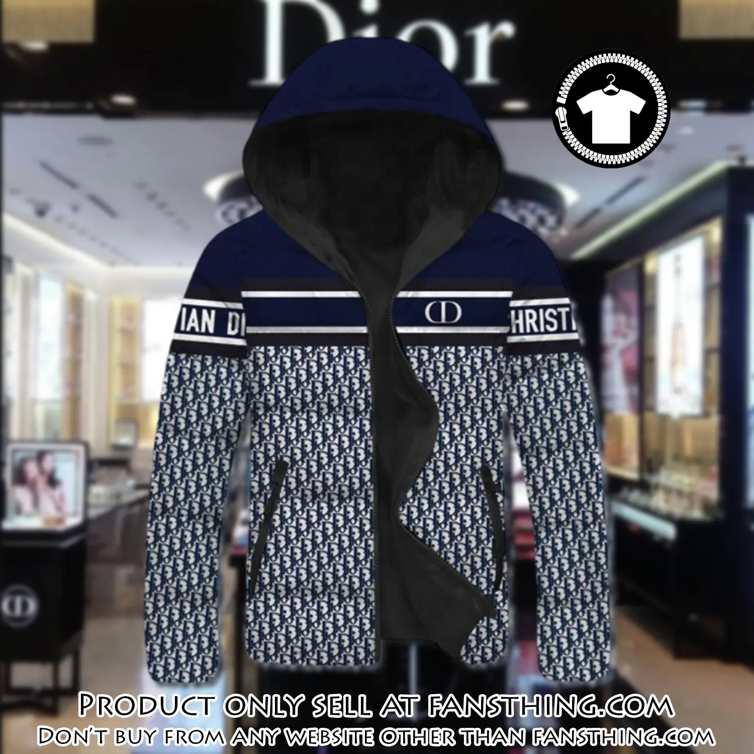 Dior downfilled coat ultralight down jacket outdoor jacket warm outwear dfj1003 fst0255224